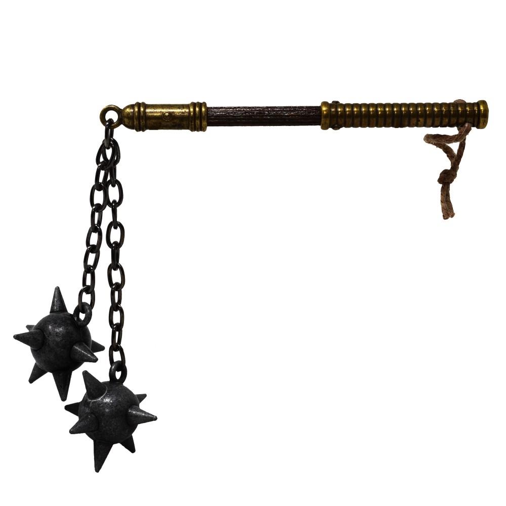 Deko Morgenstern mit zwei Kugeln