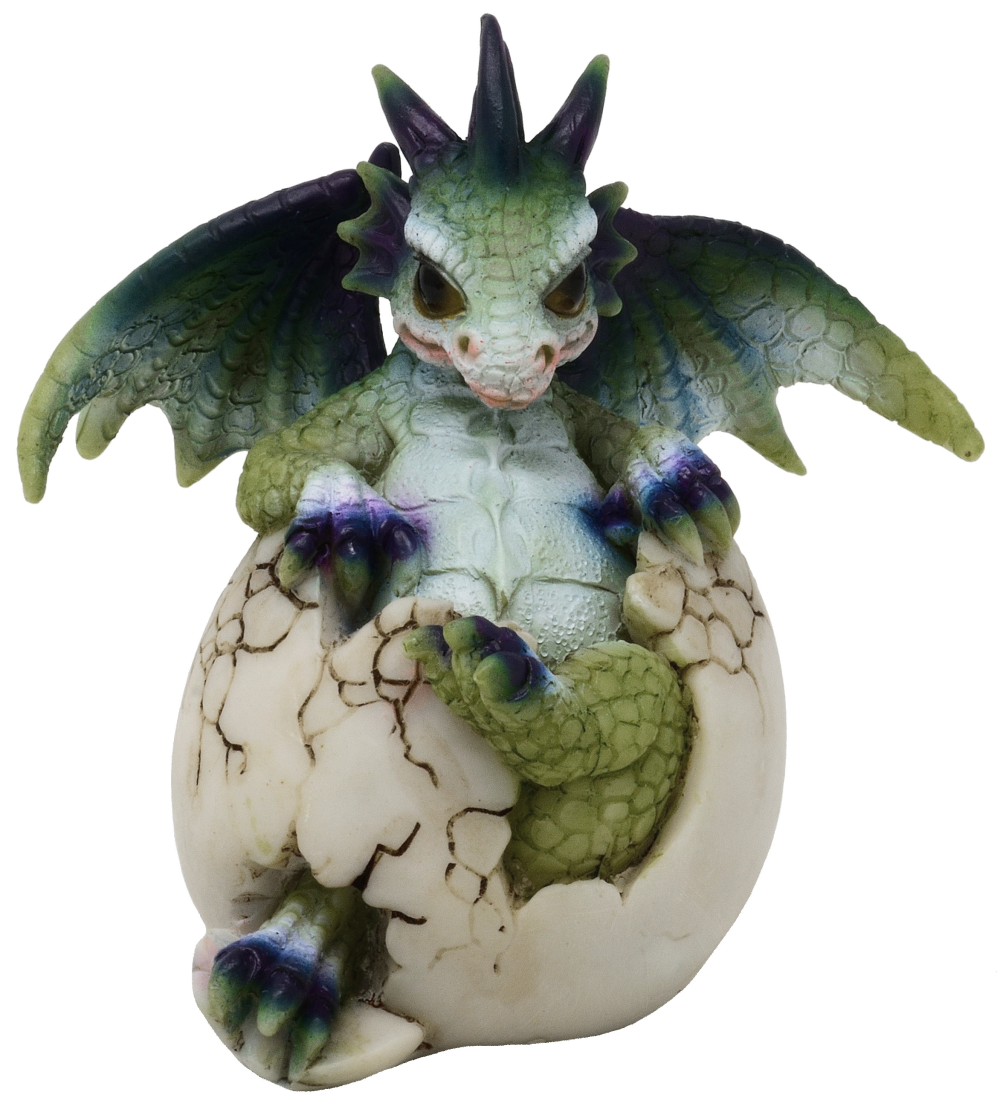 Drachenei grün Drachenei grün