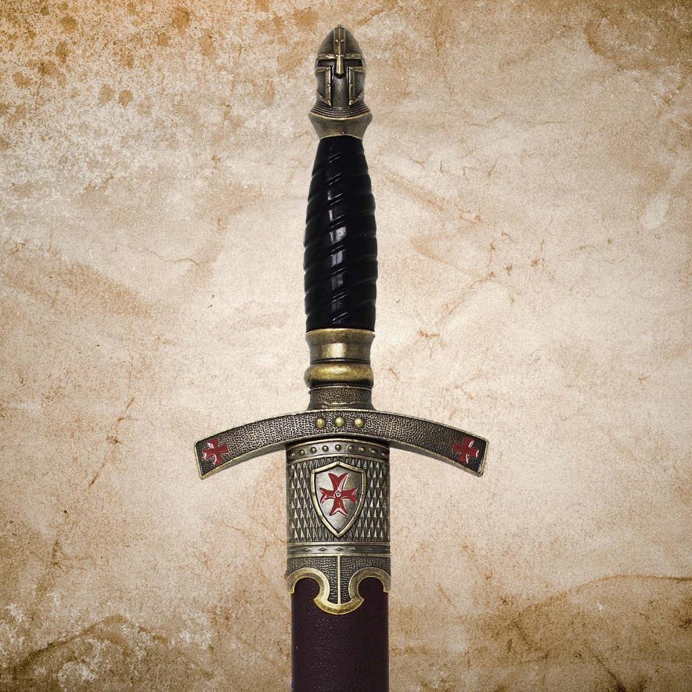 Deko Dolch Ritterhelm mit Scheide Deko Dolch Ritterhelm mit Scheide