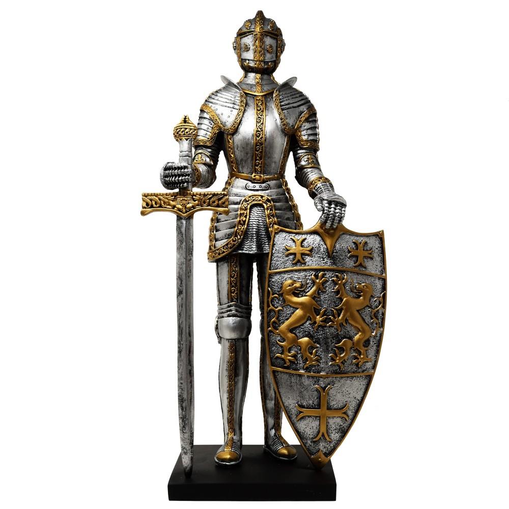 Knight with sword and shield